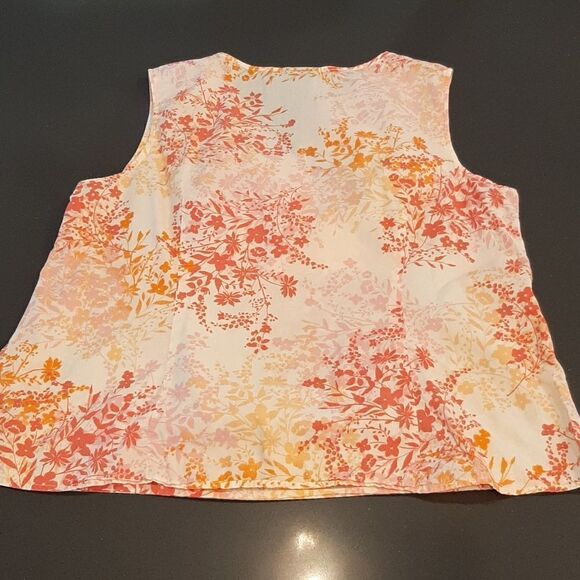 Lane Bryant sz 14/16 sleeveless crossover bodice top - Picture 4 of 6